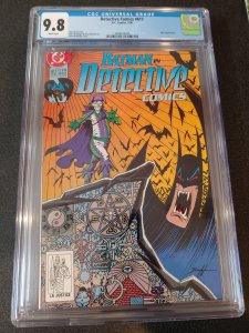 ​DETECTIVE COMICS #617 CGC 9.8 WHITE PAGES JOKER ISSUE