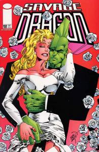 Savage Dragon, The #62 VF ; Image | Erik Larsen Wedding Cover