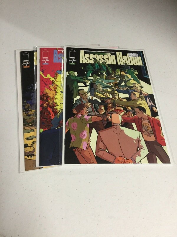 Assassin Nation 1 2 3 Nm Near Mint Image Comics