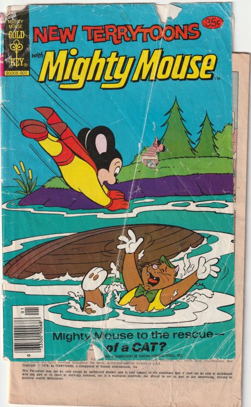 New Terrytoons #54 Gold Key Variant (1979)