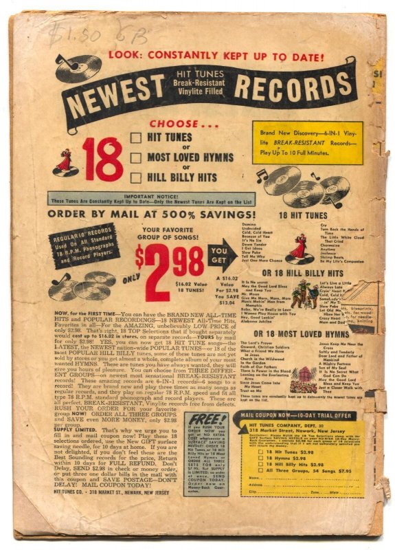 COMBAT #4 1952-Korean War- Joe Sinnott G-