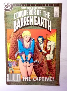 Conqueror Barren Earth #2 1985 DC Newsstand Jinal Ne Comarr 1st Print Comic Book