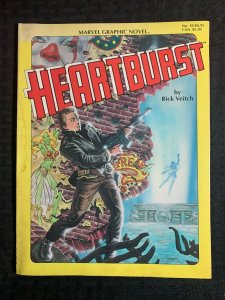 1984 HEARTBURST by Rick Veitch SC VG+ 4.5 1st Marvel Comics #10