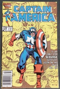 Captain America #319 Newsstand Edition (1986, Marvel) Scourge App. NM