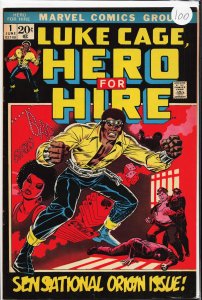 Hero for Hire #1 (1972) Luke Cage [Key Issue]