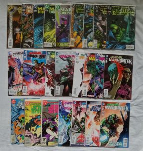 Martian Manhunter set of 24 comics 2015 #1-12 1998 #1,3,4,12 Jemm +