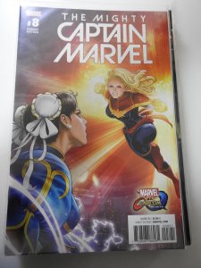 The Mighty Captain Marvel #8 Shinkiro Marvel vs Capcom Cover (2017)