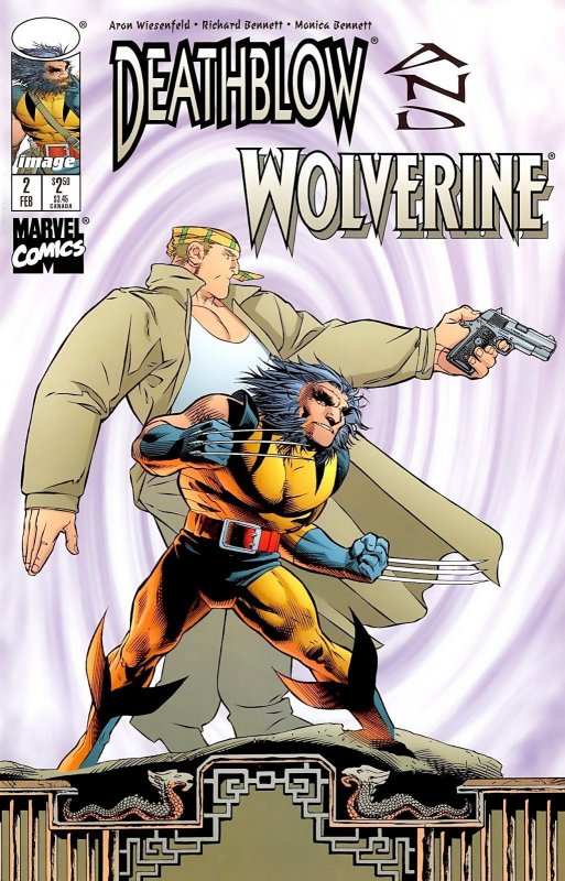 DEATHBLOW & WOLVERINE #02 (1997) MONICA BENNETT | TRADE DRESS