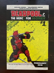 True Believers Deadpool #1 Liefeld Marvel 2016 NM 9.4 New Mutants 98 homage