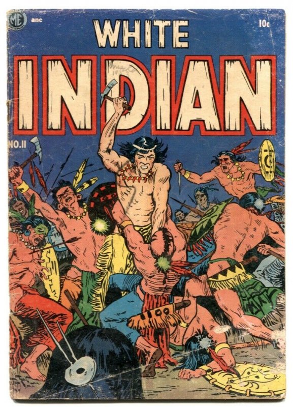 White Indian #11 1953-Frank Frazetta- 1st issue VG-