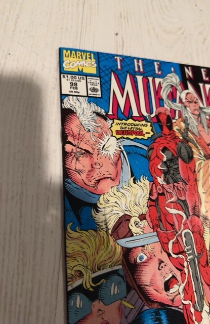 The New Mutants #98 (1991)1st Deadpool higher grade 9.0 better
