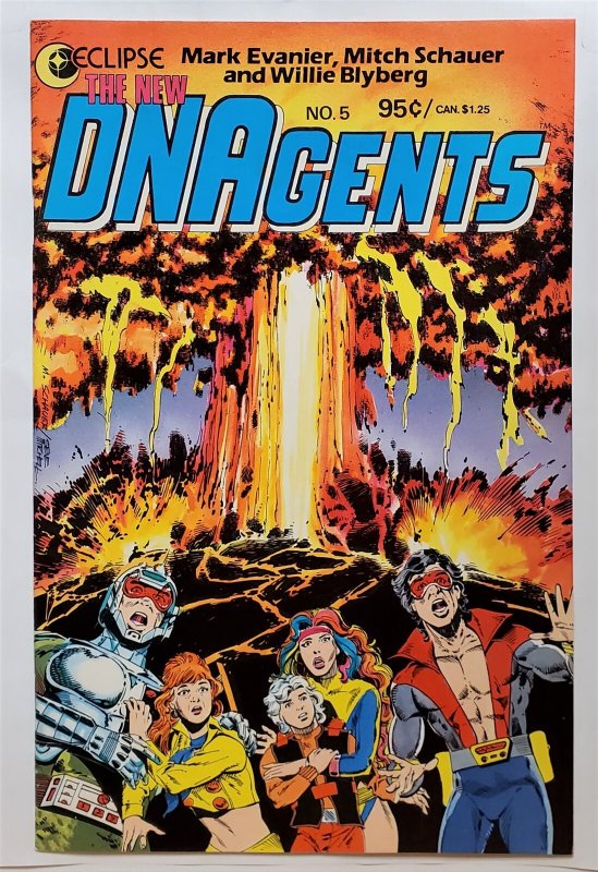 New DNAgents, The #5 (Jan 1986, Eclipse) 8.5 VF+
