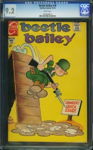 Beetle Bailey #78 (1970) CGC 9.2 NM-