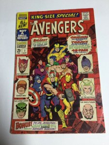 Avengers King Size Special 1 Vg Very Good 4.0 Marvel Comics