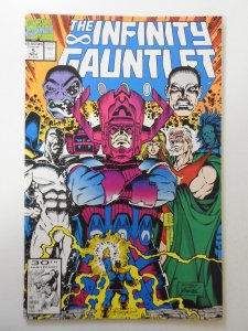 The Infinity Gauntlet #5 Direct Edition (1991) VF- Condition!