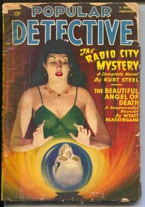 Popular Detective 11/1948-Thrilling-skull-crystal ball-spicy woman-G