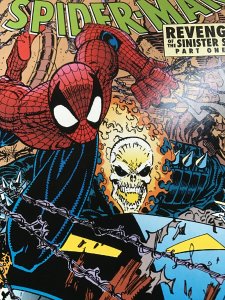 Spider-Man #18 : Marvel 1/92 NM-; Erik Larsen art & story, Ghost Rider x-over