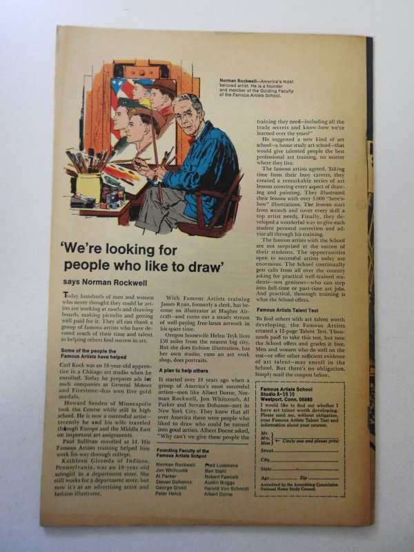 Sub-Mariner #7 (1968) VG+ Condition moisture stain