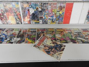 Huge Lot 130+ Comics W/ Spider-Man, Fantastic Four, Daredevil, +More! Avg VF-