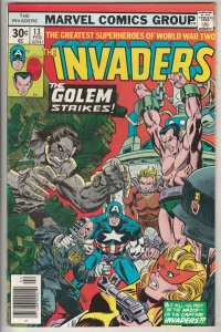 Invaders,The #13 (Feb-77) NM- High-Grade The Human Torch
