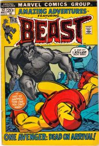 Amazing Adventures #12 (Jun-71) VF/NM- High-Grade The Beast
