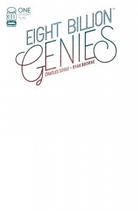 Eight Billion Genies #1 2022 Blank Cover Image Comics EB108