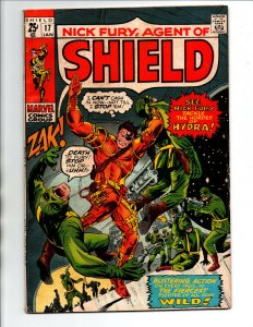 Nick Fury Agent of Shield #17 - Kirby - 1971 - FN/VF