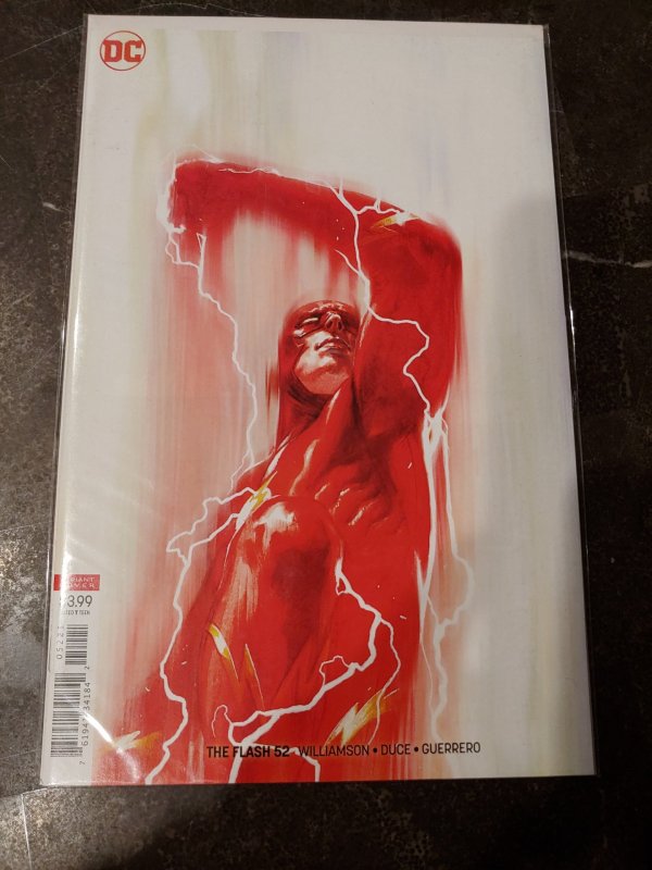 Flash #52 Gabriele Dell'Otto Variant Comic DC 2018 Trickster Williamson Duce HTF