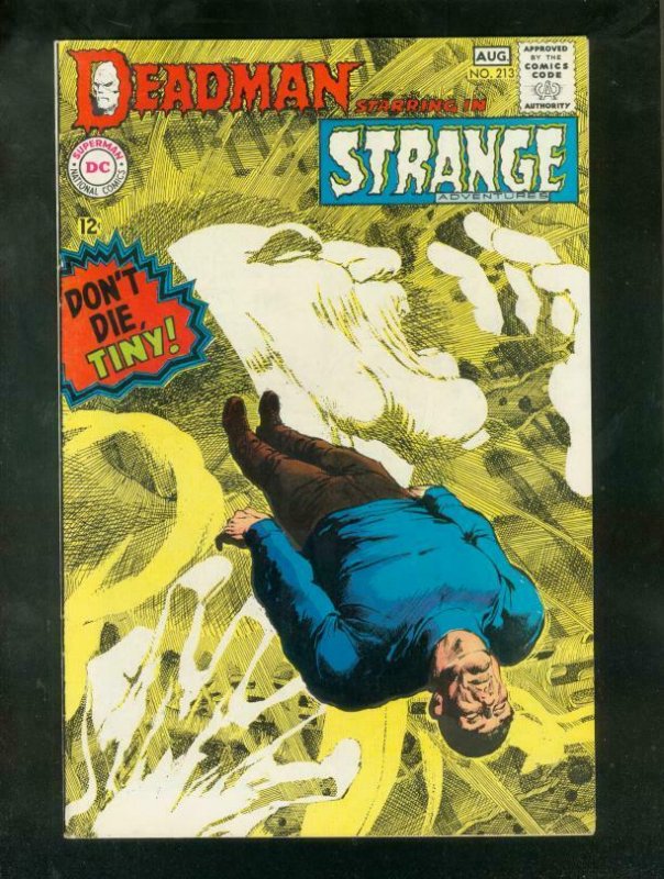 STRANGE ADVENTURES #213 1968-DEADMAN-NEAL ADAMS ART VF 
