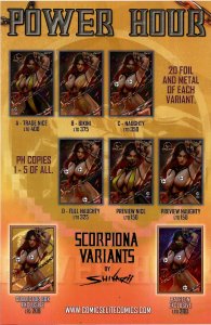 Power Hour #2 Preview Shikarii Mortal Combat Get Over Here Bikini Variant