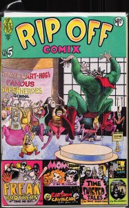 Rip Off Comix #5 (1979) Wonder Wart-hog