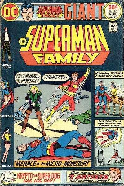 Superman Family #173, Fine (Stock photo)