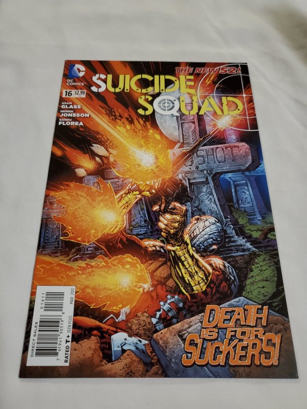 Suicide Squad 16 Near Mint Cover by Ken Lashley