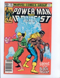 Power Man and Iron Fist #82 (1982) Newsstand