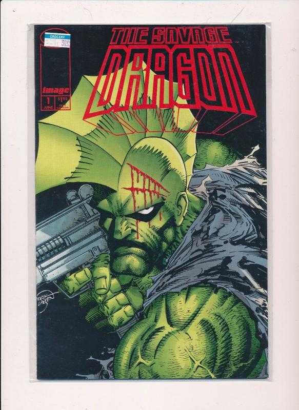 THE SAVAGE DRAGON #1, Erik Larsen Image Comics ~ NM HX298)