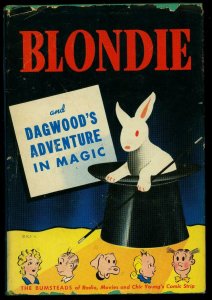 Blondie and Dagwood's Adventure in Magic w/ dust jacket Whitman #2300