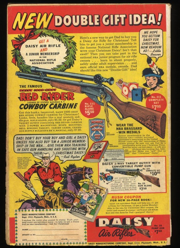 Tomahawk #9 VG- 3.5 Five Doomed Men! Fred Ray Cover! Premiani Art!