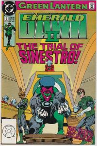 6 Green Lantern: Emerald Dawn II # 1 2 3 4 5 6 Sinestro Hal Jordan Giffen TW41