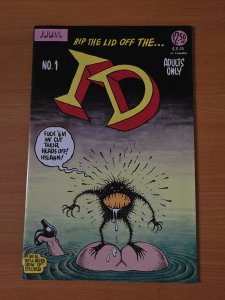 ID #1 Underground R Cumb ~ NEAR MINT NM ~ 1990 Eros Comix Comics