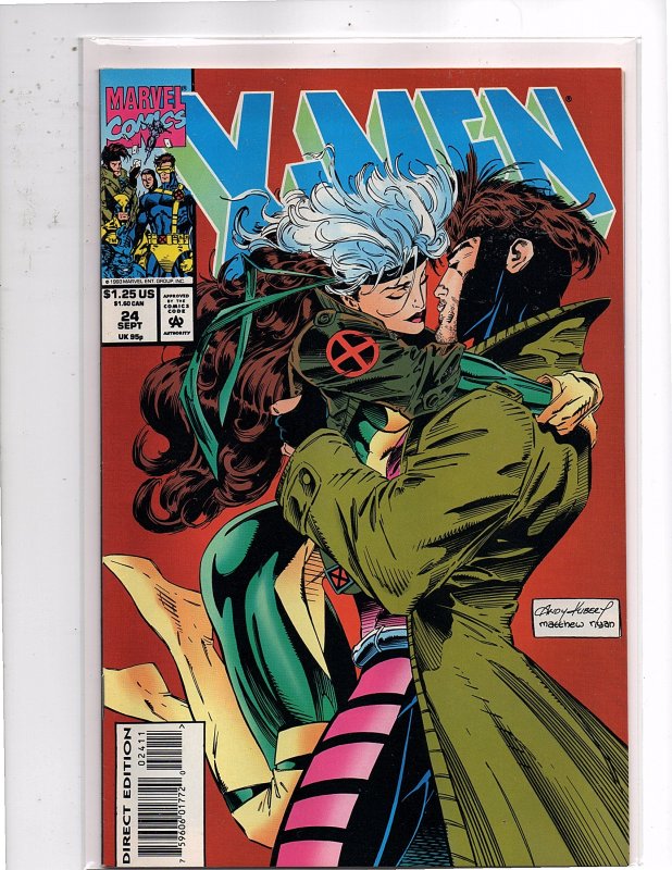 Marvel Comics  X-Men #24 Fabian Nicieza Story Andy Kubert Art