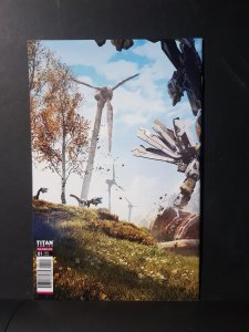 Horizon zero dawn #1 game art cover