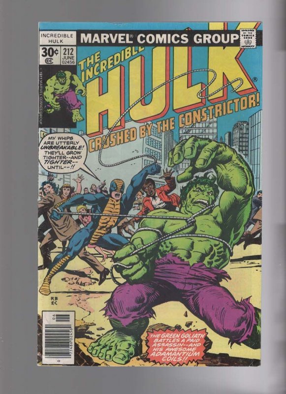 The Incredible Hulk #210, 211,212,213,214,215 (1977)