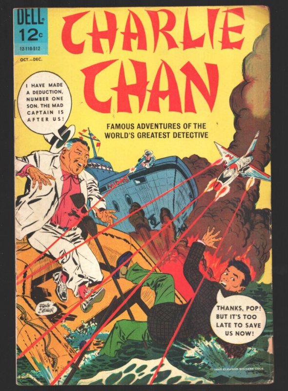 Charlie Chan #1 1965-Dell-Frank Springer art-The World's Greatest Detective