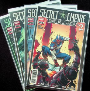 Secret Empire: Brave New World #2-5 (Jun-Aug 2017, Marvel) - 4 comics -Near Mint