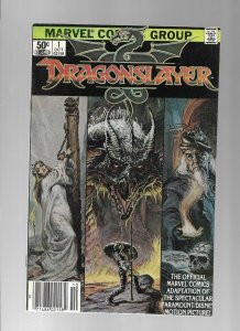 DRAGONSLAYER #1 - OFFICIAL COMIC ADAPTATION! - (9.2) 1981