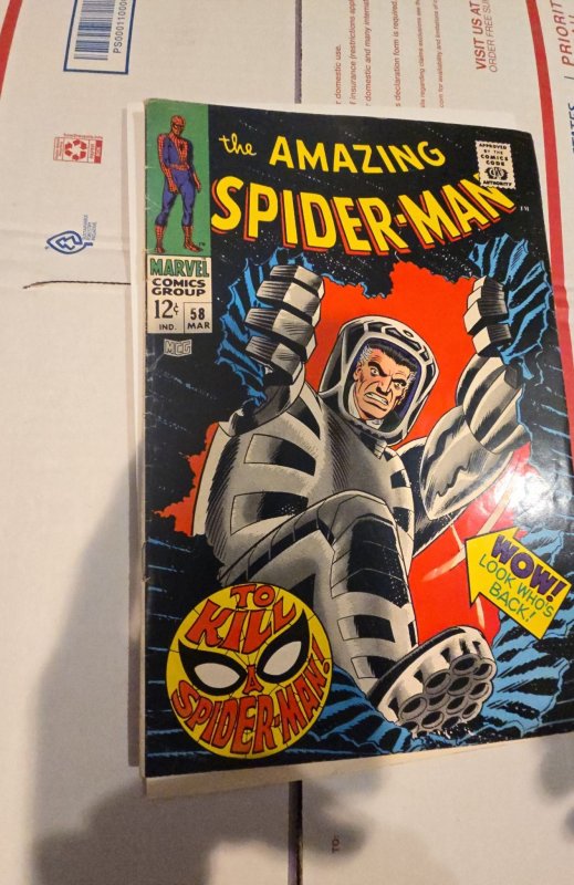 The Amazing Spider-Man #58 (1968)To kill a spiderma