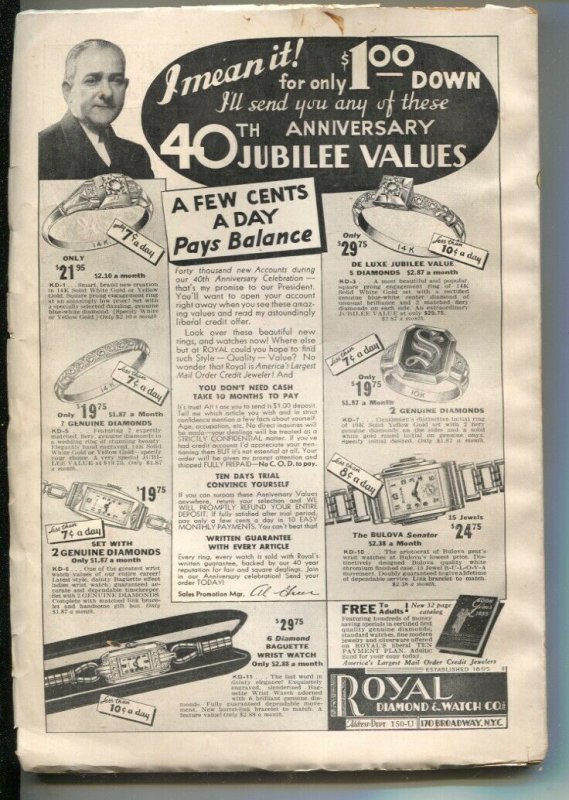 Dime Western-5/1/1935 Popular-Walter Baumhoffer-Six Gringos Ride To Hell! b...