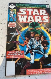 STAR WARS #1 VF  WHITMAN VARIANT REPRINT 1ST APP VADER & SKYWALKER 1977