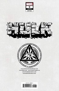 ??~MARVEL~HULK #9~SABINE RICH~UNKOWN 616~?VIRGIN VARIANT?~MONOLITH ~??