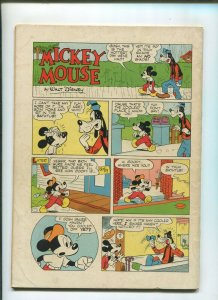 MICKEY MOUSE #286 (4.5) UNINVITED GUEST DELL 1950 